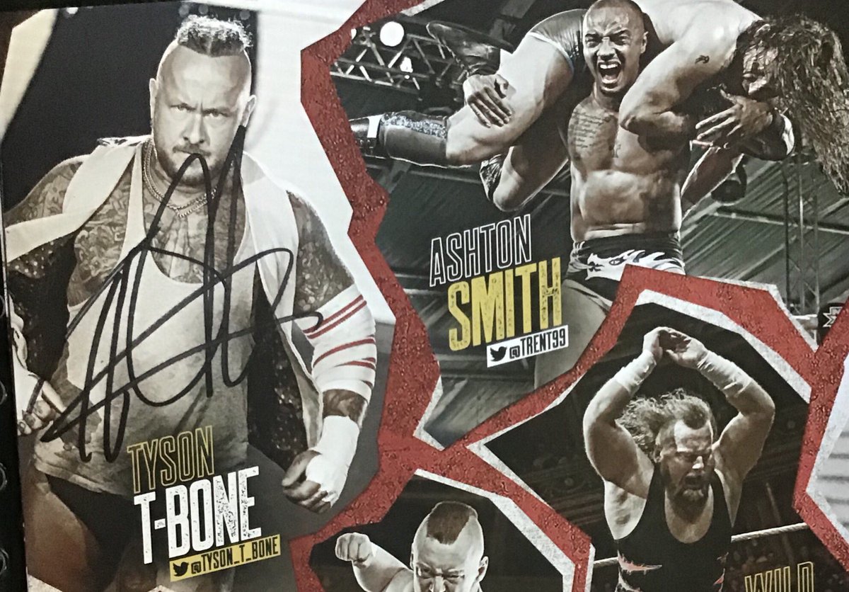 rammyrascal's tweet photo. Again massive thank to @TheBrookerMan & everyone at @FutureShockWres for a fantastic evening of wrestling at #Underground33 , special mention @Lana_Austin1 who was so incredibly lovely after the show. having a pic with me, a chat & getting @Tyson_T_Bone to sign my nxt programme https://t.co/oZqvuY5Af5