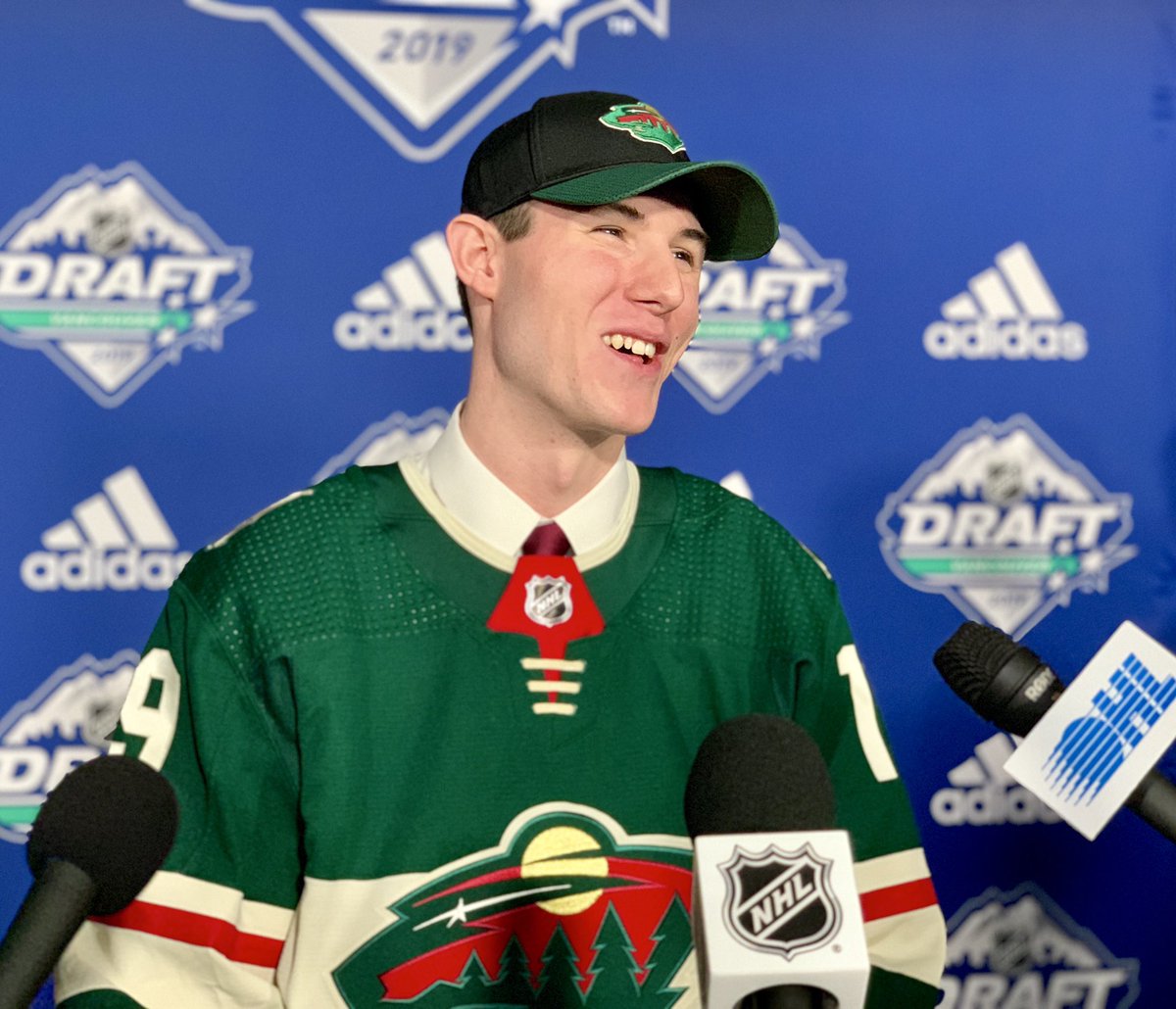 Extremely excited to be apart of the <a href="/mnwild/">Minnesota Wild</a> organization. Truly amazing day and can’t wait to get things going!