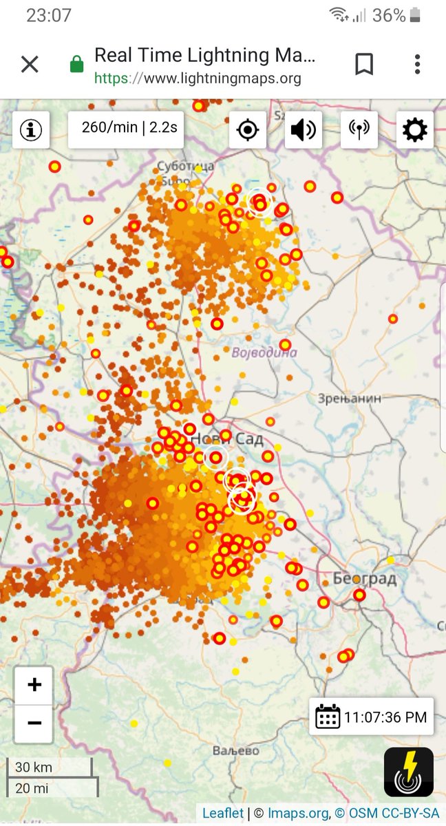 neuracunljiv's tweet photo. 😮#lightningmap https://t.co/KGLP2cytH8