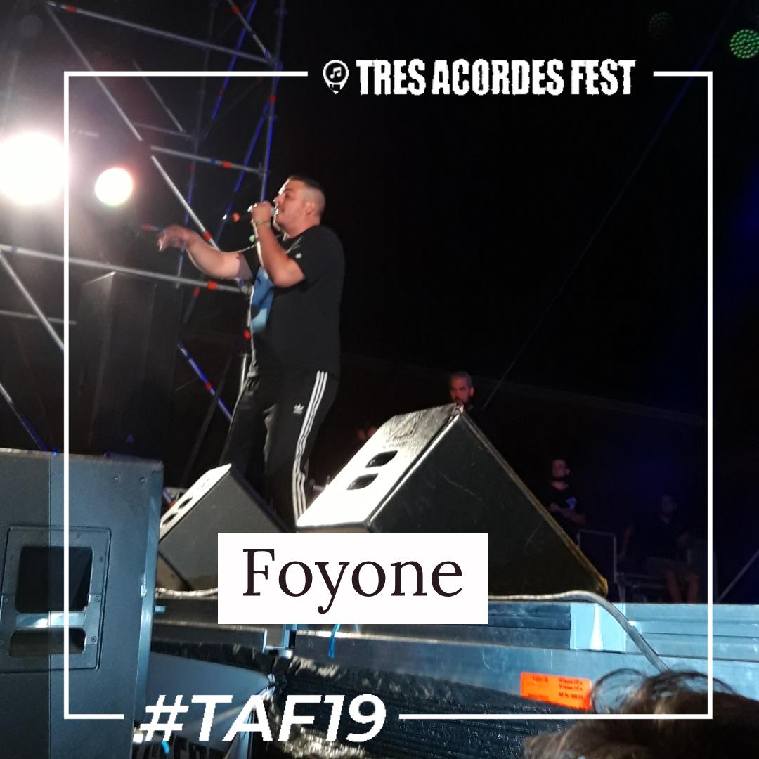 Y solo buena música.... #Foyone 

#Taf19