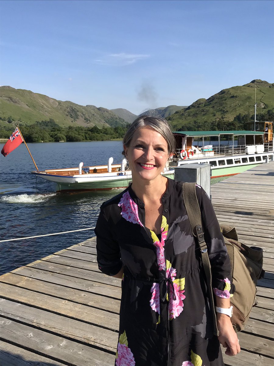 cumpstonarchive's tweet photo. Nice to see @suemuller25 and Anton @ North West Cumbria and Chris Noble @mndassoc 

Thanks @UllswaterSteam for a beautiful relaxing sail in perfect weather https://t.co/E0cRq0wZXo