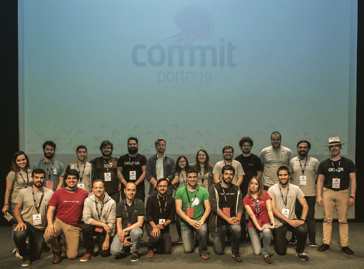 commitportoconf's tweet image. We made it! Thanks to all involved in the 5th edition of #commitporto! Speakers, sponsors, participants and organizing team, well done!:D See you next year!