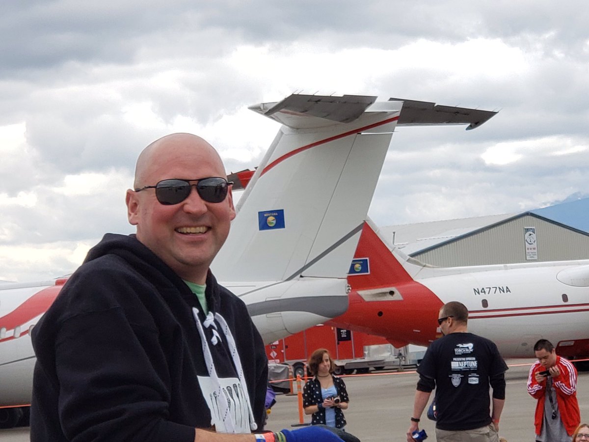 Trooper_TJ's tweet image. 2019 Plane Pull for Special Olympics Montana @SO_Montana. Joined up with the crew from @SheriffRCSO. We got 3rd! 😏out of three... ha! #SOMT #LETR #GoodTimes