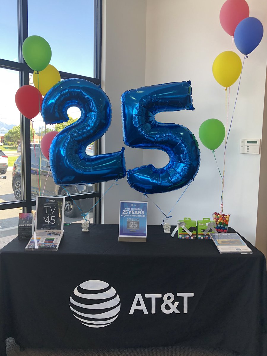 Coltplaza's tweet photo. It’s our 25th Anniversary and we’re celebrating YOU! Visit your local retail store to find out how you can get HBO and NFL Sunday Ticket included for 1 year! #DIRECTV25 @DanyaFunes @Mikelangston17 @jeremiahtweets https://t.co/7PXBnhLoNr