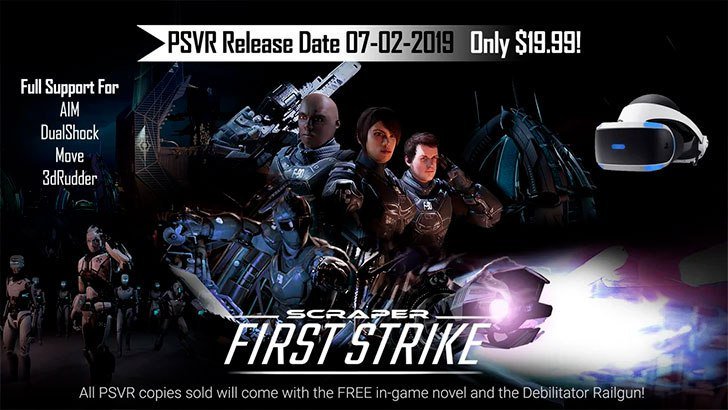RegionPS's tweet image. Scraper: First Strike muestra su jugabilidad en su primer gameplay - wp.me/p4of0s-1yTr - #PsVr #ScraperFirstStrike