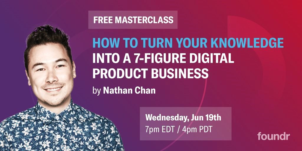 MakeTracksSoc's tweet photo. [FREE LIVE WEBINAR] 24hr left to register: learn how to turn your existing #knowledge into a 7-figure digital product business. https://t.co/cXROW29dkG
#focused #businessadvice #motivationquote #motivationiskey #startupguide #startupadvice #mastermindsfest #mastermind https://t.co/TwiKGr5aSw