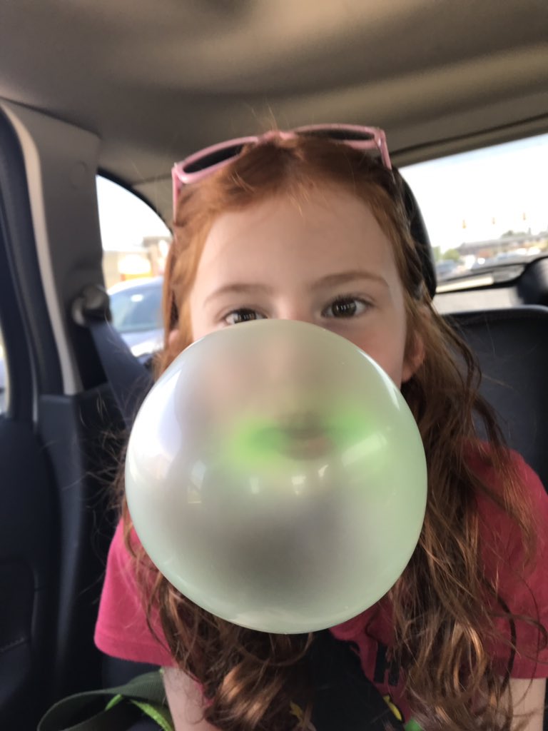 sweeter_melissa's tweet photo. @bigleaguechew Morgan (8) wants to know why there isn’t an Outfield Orange flavor? 🍊⚾️ https://t.co/0P6J8NvfO4