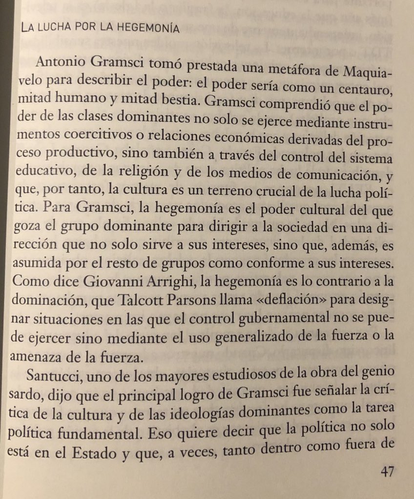 luisherreraperu's tweet image. Acertada cita de Pablo iglesias en su libro “Disputar la democracia”, para entender la estrategia de los delantales. 
A buen entendedor pocas palabras. 
#LuchaporelPoder