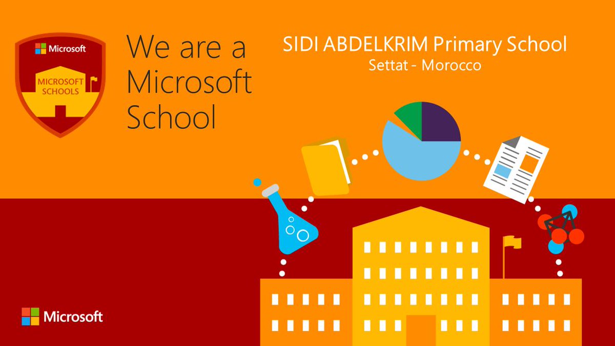 Bayla_Khalid's tweet photo. We have been selected as Microsoft School ! ππ
#msftschool #MSFTEdu #MIEExpert #SkypeClassroom #HackTheClassroom https://t.co/6pQofboaRx