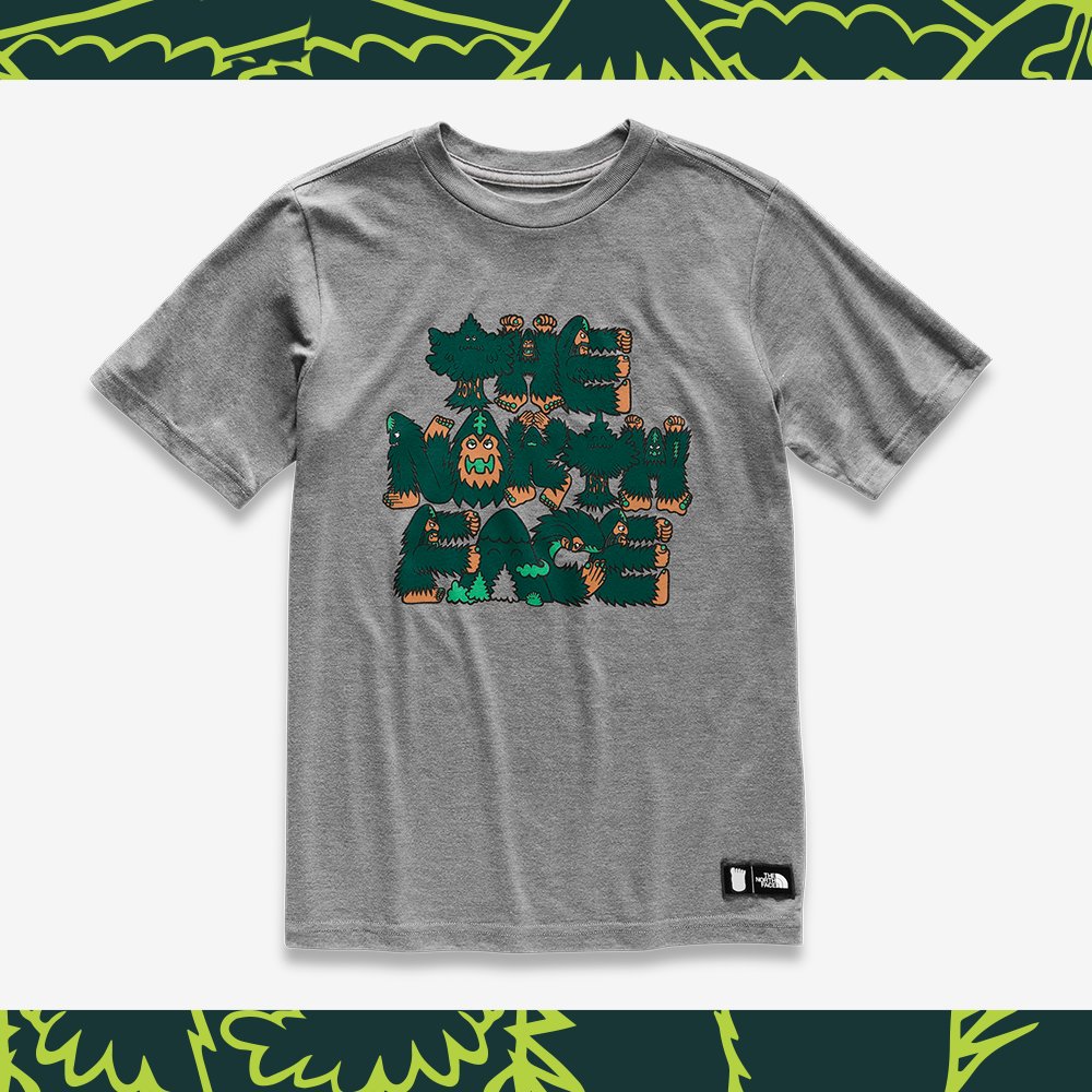 TheNorthFaceMx's tweet photo. Los niños no son sólo artistas, también son exploradores. Déjalos fluir con Triblend Tee para niños. #BigFootCollection #NeverStopExploring https://t.co/Z1rQDt0uGd