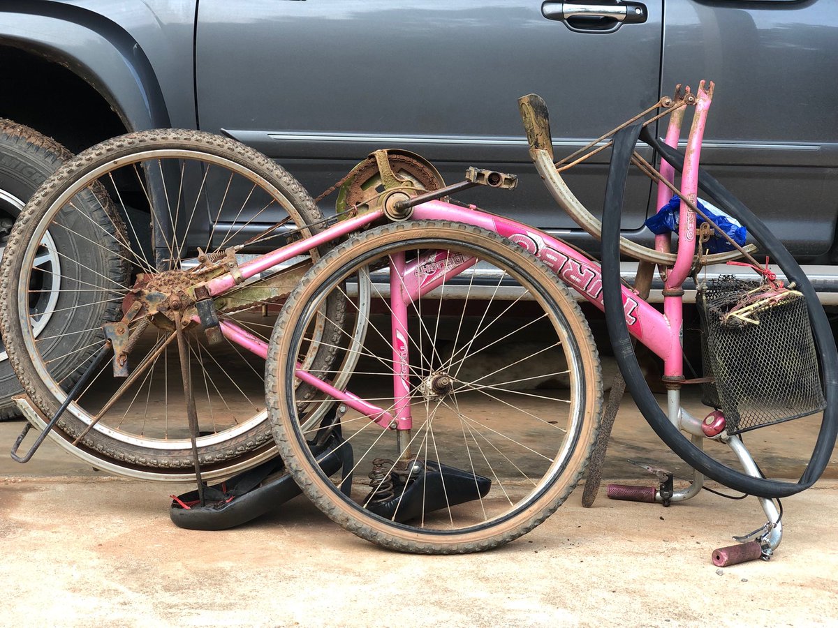 พอมีรถยนต์ จักรยานก็พัง