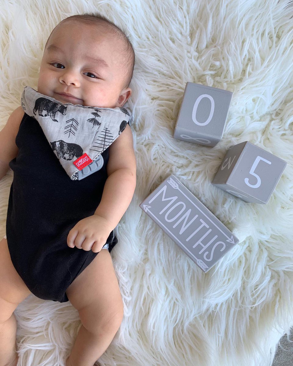 Happy 5 months my love 🐻🖤 #june16 #firstfathersday
