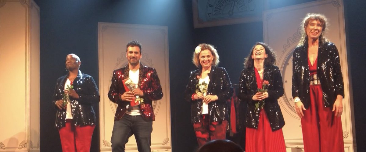 👍🏻✨ Quel spectacle, Que d’émotions,Que de fous rire ... Un grand bravo @alexgoude ta folie créatrice m’étonnera toujours👍🏻‼️ . Bravo à toute l’Equipe de Menopause @mnpcomedie👠💋❤️ et @Th_Madeleine 🎊