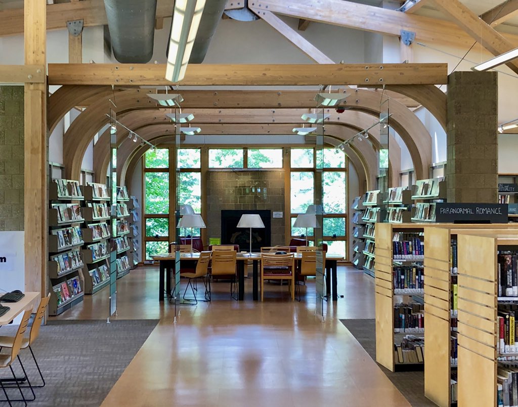 Luckenbach | Ziegelman Architects, Mallett’s Creek Library (2004) & Pittsfield Library (2006) /// The first two new branches were designed by Luckenbach | Ziegelman, both incorporating extensive green building elements and preserved natural wetlands.