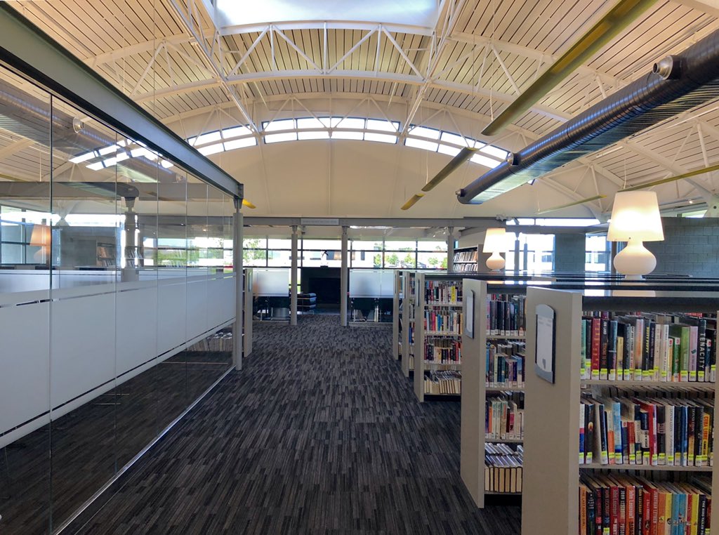 Luckenbach | Ziegelman Architects, Mallett’s Creek Library (2004) & Pittsfield Library (2006) /// The first two new branches were designed by Luckenbach | Ziegelman, both incorporating extensive green building elements and preserved natural wetlands.