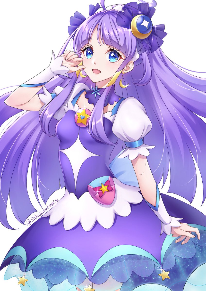 プリキュア 夜空に輝く 神秘の月明かり キュアセレーネ Precure プリキ さくなぎた ご依頼お待ちしていますのイラスト プリキュア 夜空に輝く 神秘の月明かり キュアセレーネ Precure プリキ さくなぎた ご依頼お待ちしていますのイラスト