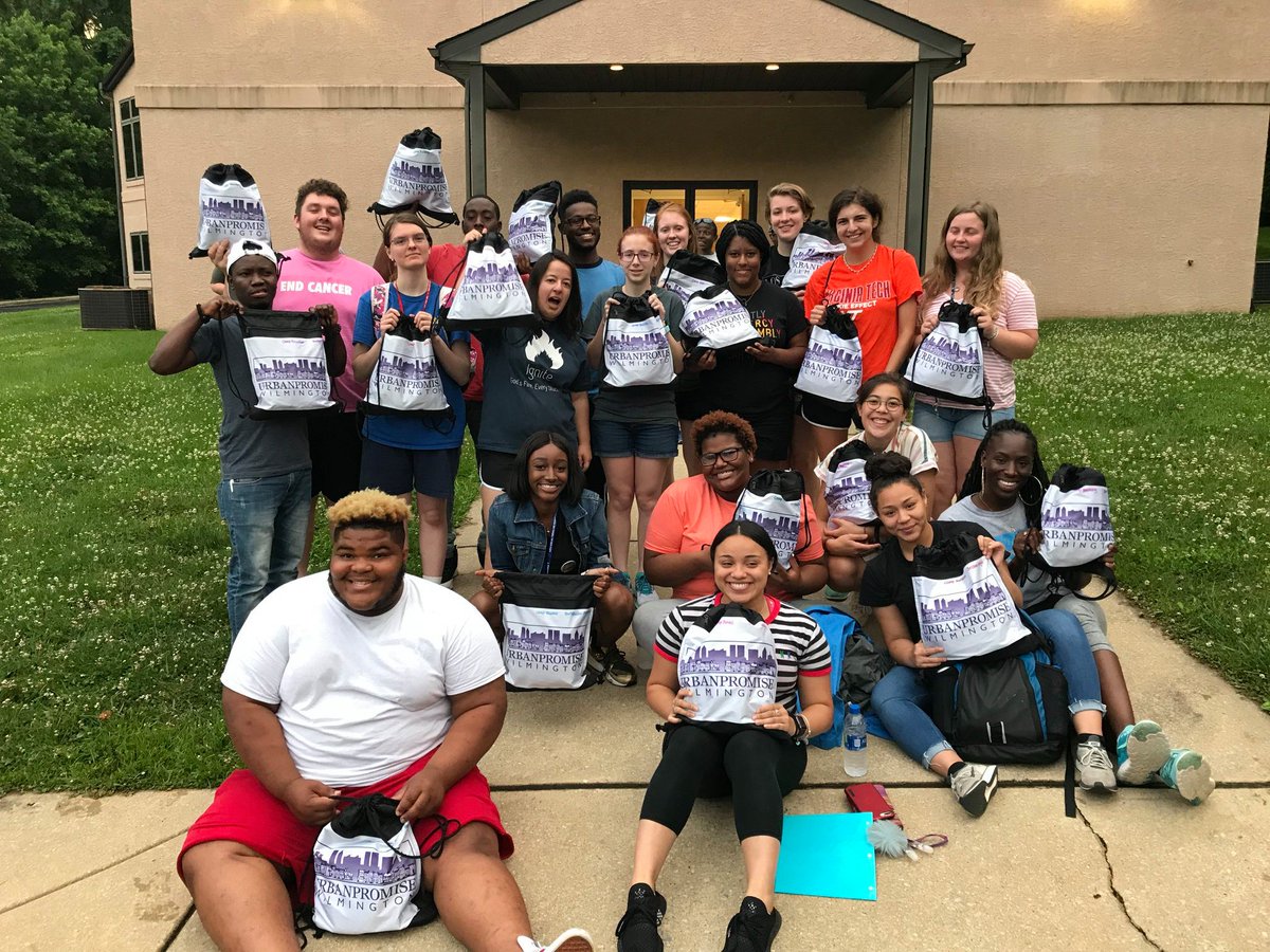 tjferri07's tweet photo. My internship at @UrbanPromiseDE is beginning. This nonprofit hires teens to work and mentor groups of kids and has interns who teach classes for those kids. I am already learning so much, and God is working in unimaginable ways. I love connecting with these interns. :) https://t.co/gqLWKRrYLn