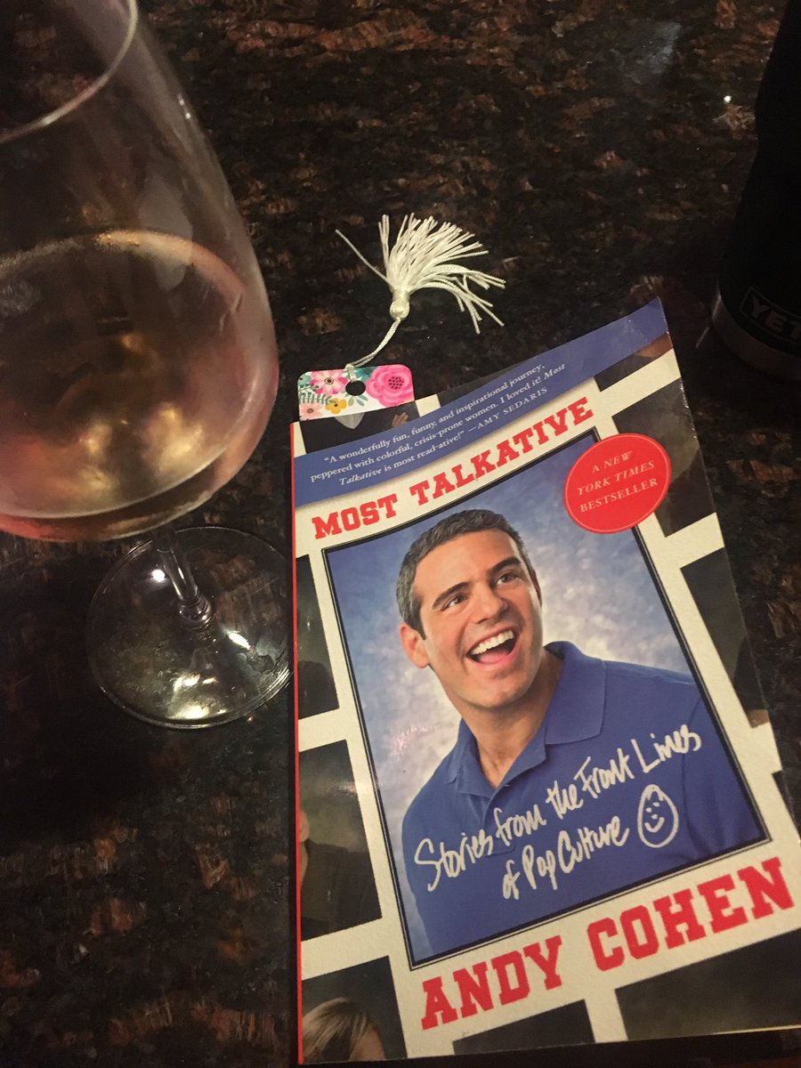 milly759's tweet photo. Just started this book @Andy seriously? You cut off/could not be more annoyed with a #WWHL caller who takes more than a millisecond but your #mosttalkative 💕 #chapter2 https://t.co/PTwLp7RL8F
