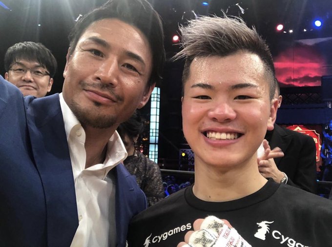 那須川天心 魔裟斗との2ショットを公開 初めて話し めちゃくちゃ嬉しかった と喜びをあらわに 話題 Abema Times