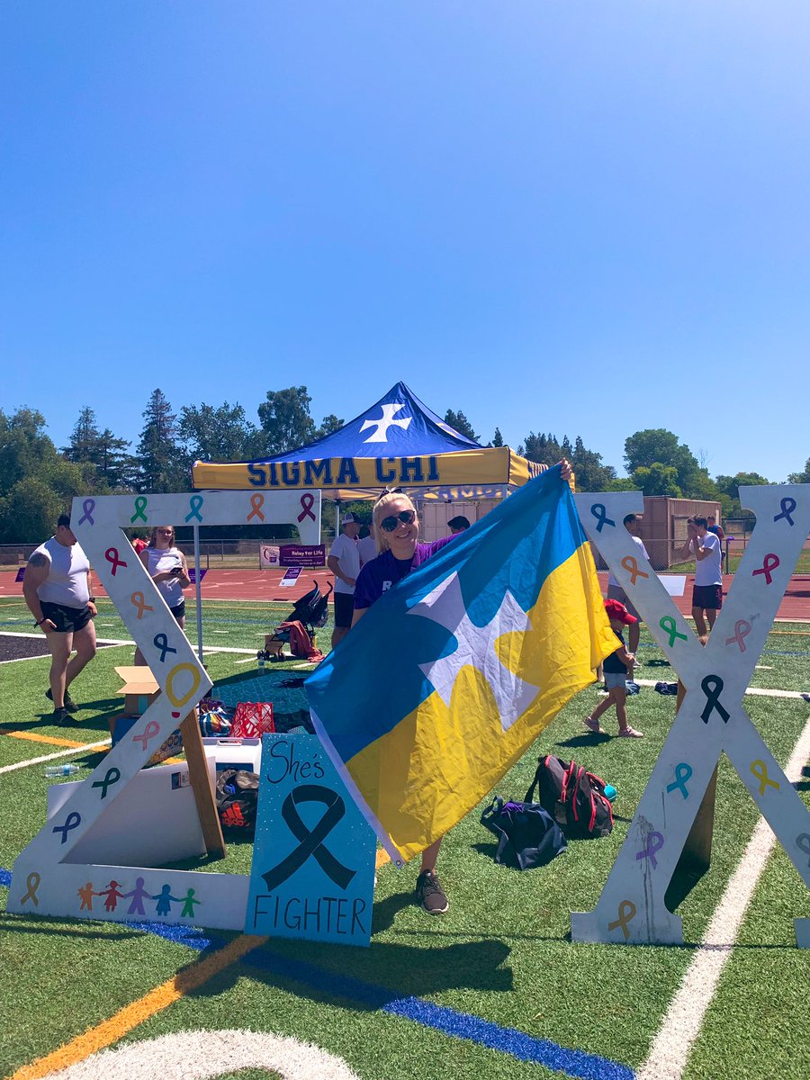 A huge shoutout to our former Derby Darling @bee_lyn11 for not only organizing an amazing team with our brothers for this year’s Relay for Life Cancer Walk, but raising over $3k for the foundation within a span of only 2 weeks. Your efforts are and will always be appreciated💙💛