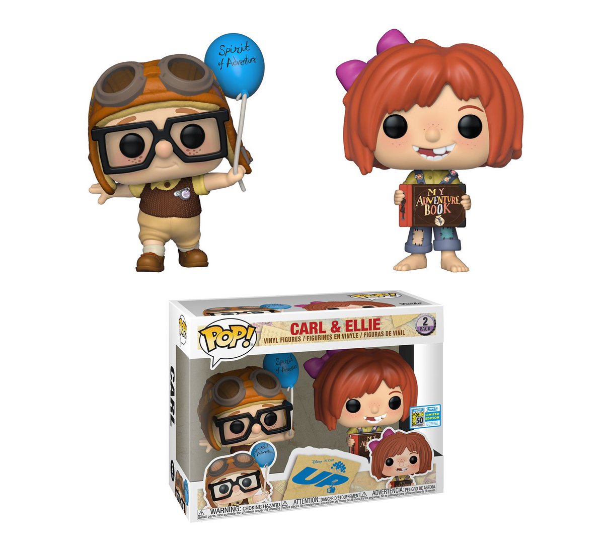 RT & follow @OriginalFunko for a chance to WIN a #SDCC2019 exclusive UP Carl & Ellie Pop! 2-Pack.
#FunkoSDCC #SDCC50