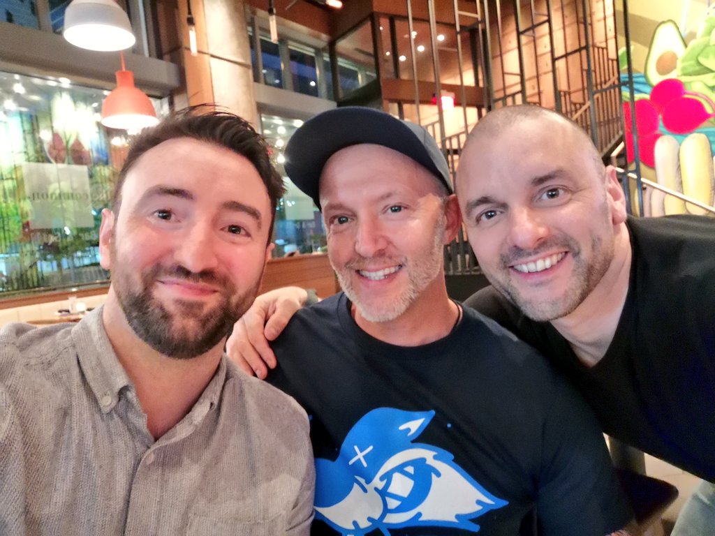 eustace_stephen's tweet photo. It's #Onederful to meet up with #Sparvellous, #IncREIDable and #Becktacular #changemakers at an event like #ISTE19!
Learning together is simply better! 🦄🚀🌈
#MicrosoftEDU #MinecraftEDU #PLN #notatISTE #notatISTE19 https://t.co/eU4rZzgo26