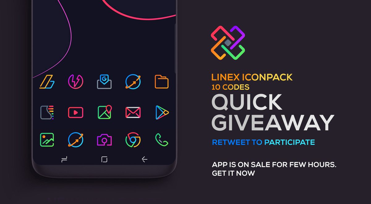 Quick Giveaway For LineX * Just Retweet to Participate Result in 24