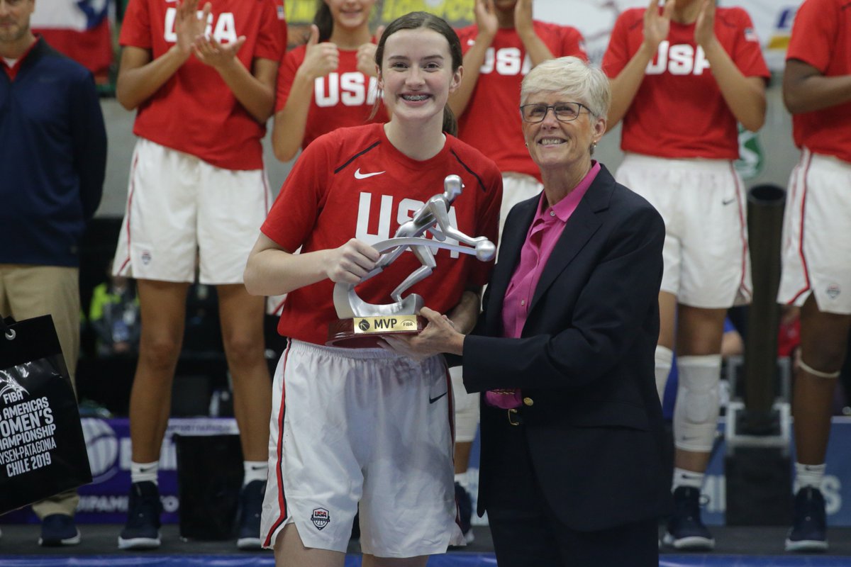 FIBA's tweet photo. ⭐️ Payton Verhulst is the 2019 Women's #FIBAU16Americas MVP! 🔥
@usabasketball 🇺🇸
📺 https://t.co/IyiqeULN62
💻 https://t.co/caqPl9Zho6 https://t.co/BjKBhAW1iH