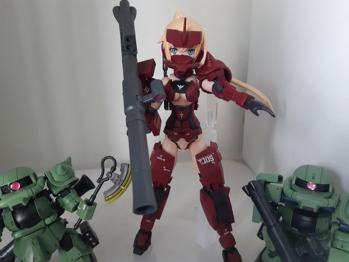 WillettInc's tweet photo. Char's Jinrai

She is my very first project I did when I just start this hobby. I made A Lot of mistake and learn a lot of thing while makeing her.

#FAガール  #framearmsgirl #フレームアームズ・ガー https://t.co/6Bc15ZPnmO