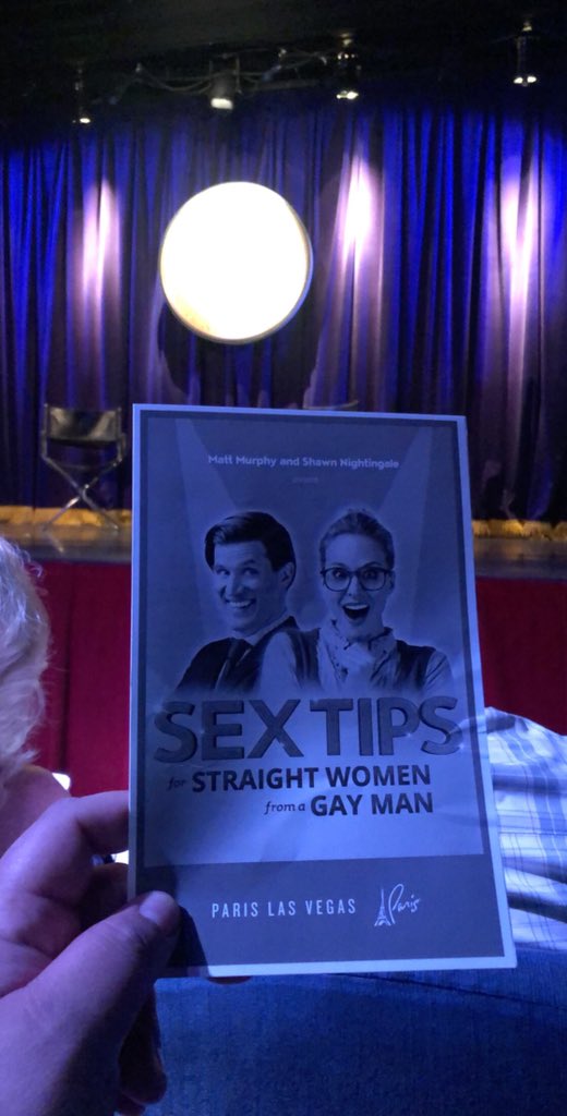 WhatsupDanny's tweet photo. Just saw the hilarious @SexTipsVegas with my homie @shyllonmelatti !! Learned a few thangs! Go see it! https://t.co/mAInqd8Lb8