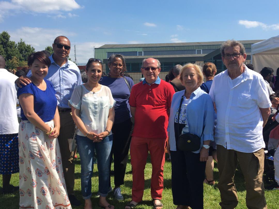 AdlaniFarida's tweet photo. Moment sportif à #villepinte, hier, à l’occasion de la «garden party» de #KCVO, dojo d’arts martiaux.
Moment bien agréable au cours duquel des démonstrations sportives et des remises de diplômes ont agrémentés ce bel événement. Bravo à toutes et à tous. https://t.co/SAJbnOvlVQ