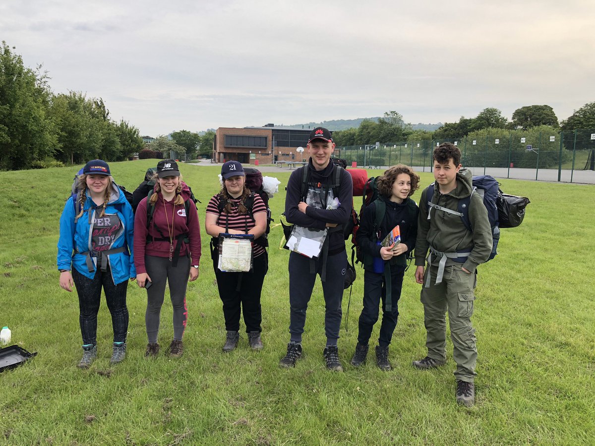 HistoryPRS's tweet image. All groups are out for their final day of the Bronze DofE expedition assessment @PRSdofe