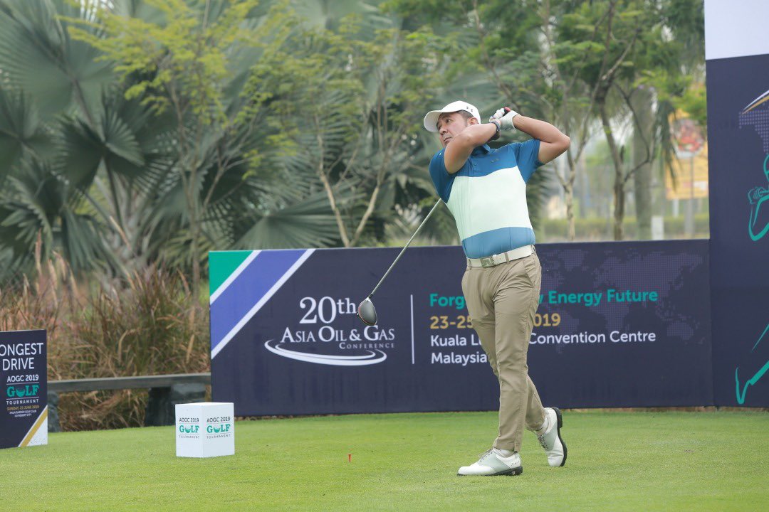 aogcofficial's tweet photo. AOGC 2019 golf tournament swings into action! We hope it was a hit and that you had a fruitful morning of networking.

#aogc2019 #aogcofficial #aogcgolf #oilandgas #gas #energy https://t.co/NKvAsYWxtB