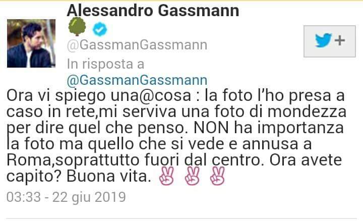 @AlessandroGassman Bene, allora la prossima volta che dici che sei un attore pubblica la foto di Robert De Niro