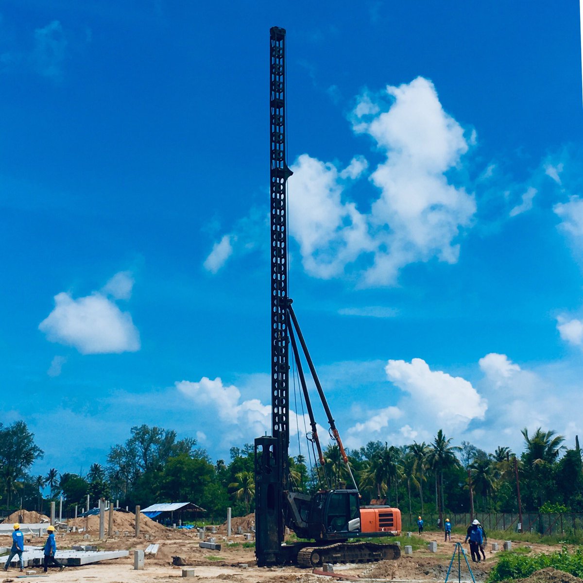 SolutionsGes's tweet photo. GES’s Melia Mai Khao Beach project...well on the way #phuket #maikhaobeach #hotel #construction #qs #quantitysurveying #gessolutions https://t.co/TMN8OBA34u