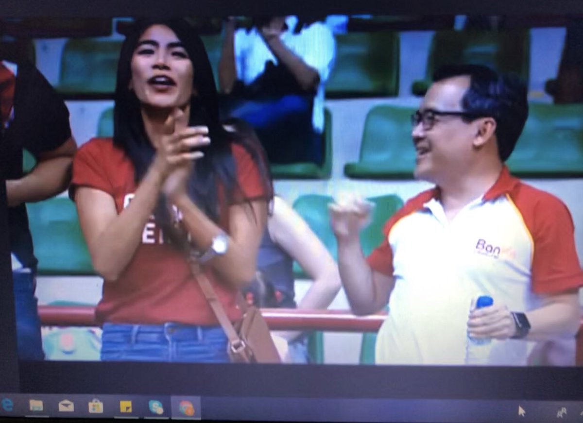 11wolf19's tweet photo. Congrats @PerlasSpikers ... .. nice game @dzigervacio @JemFerrer @nictiamzon @KB08_ @sueroces @ella_dejesus & etc.,,, graveh.. pero wait.. @itscharosoriano โ ganda talaga eh..โ๐๐๐โ- #PVL2018 https://t.co/oc6WLm8FPp