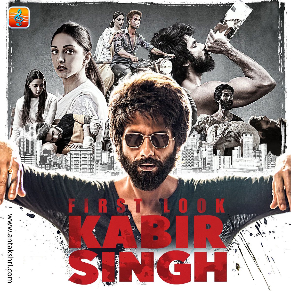 First look of the movies Kabir Singh. 
.
#Music #Bollywood #KabirSingh #Movie#Shahid #BollywoodActors #actresses #BollywoodSongs #Dance #installapp #download 
#LetsAntakshri
.
Download the app now: 
iOS - apple.co/2XKrxbB 
Android - bit.ly/2JB6SzF