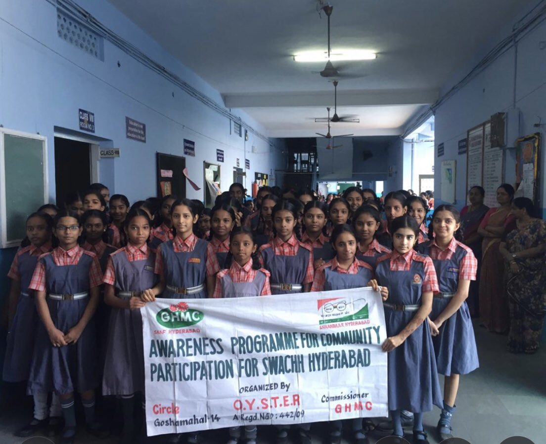 bhargavi_bijjam's tweet image. Children especially should be educated about the need to recycle and sensitized on environment Issues. It would be their generation that would be  impacted the most, after all. They need to be equipped to take charge and deal with challenges. #compostingiscool @GHMCOnline
