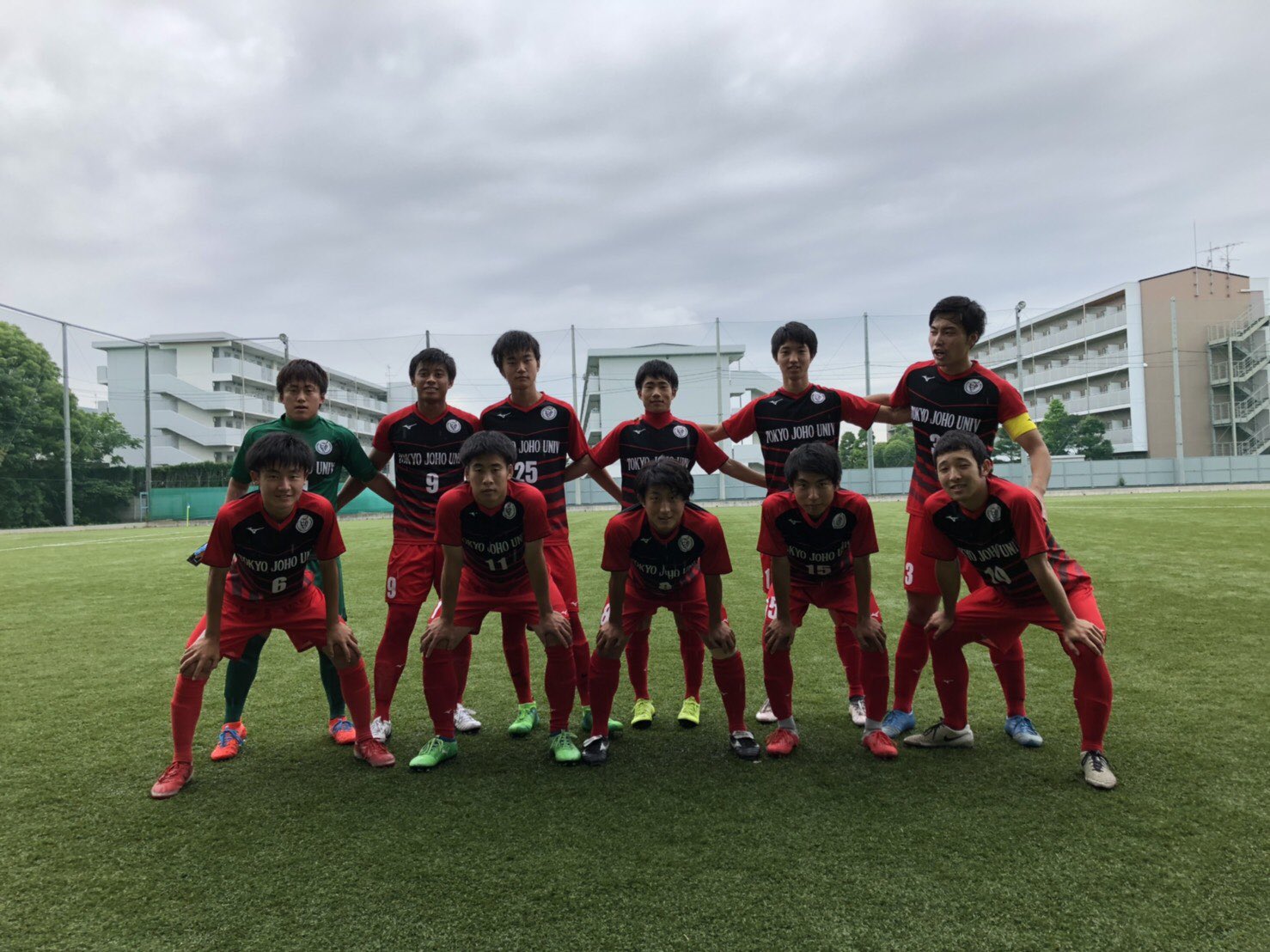 東京情報大学サッカー部 6月23日 千葉県大学サッカー2部リーグ第3節 Vs 秀明大学 3 1 0 0 得点者 7 大久保 9 ジャマル 8 牧野 応援ありがとうございました 東京情報大学サッカー部 6月23日 千葉県大学サッカー2部リーグ第3節 Vs 秀明大学 3 1 0 0 得点者 7 大久保 9 ジャマル 8 牧野 応援ありがとうございました