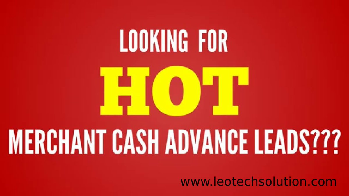 JenifarLopa's tweet image. @deBankedMag Mca Lead Generator ||  Exclusive Mca Leads

We provide 100% Qualified and Exclusive Live Transfer Leads.

leotechsolution.com/services-2/

#McaLeadGenerator
#ExclusiveMcaLeads
#McaLeads
#CashAdvanceLeads
#BestMerchantCashAdvanceLeads