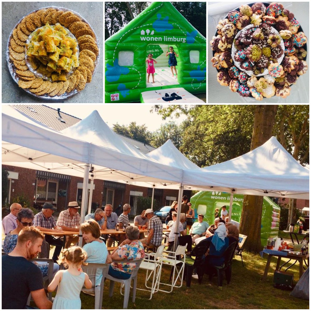 Energieproject verbindt! Bewoners in #baarlo vieren een opleverfeestje. Mooie gesprekken en blije bewoners met hun aangepakte woning! #energieproject #wonenlimburg