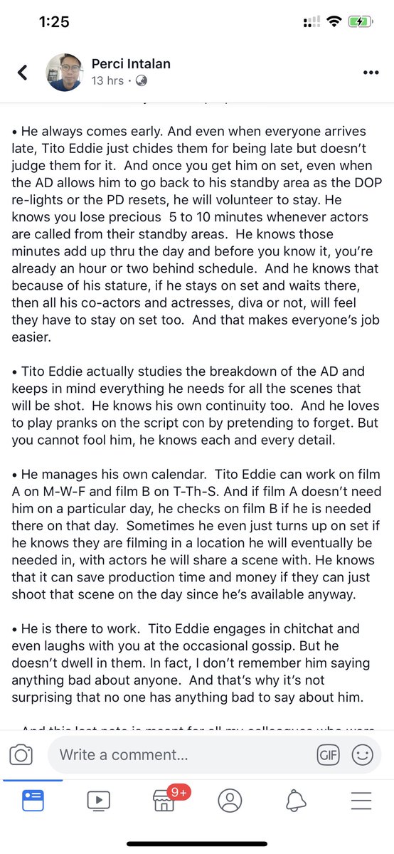 ItsACsLife's tweet photo. credits to perci intalan. this is really nice.

starlets and aspiring actors, read up. https://t.co/xg9FTUpQz6