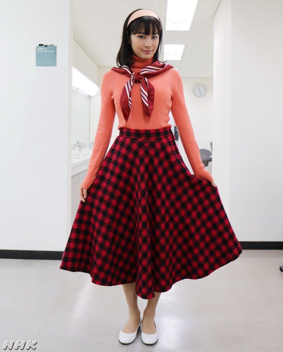 Natsu's fashion #広瀬すず #なつぞら