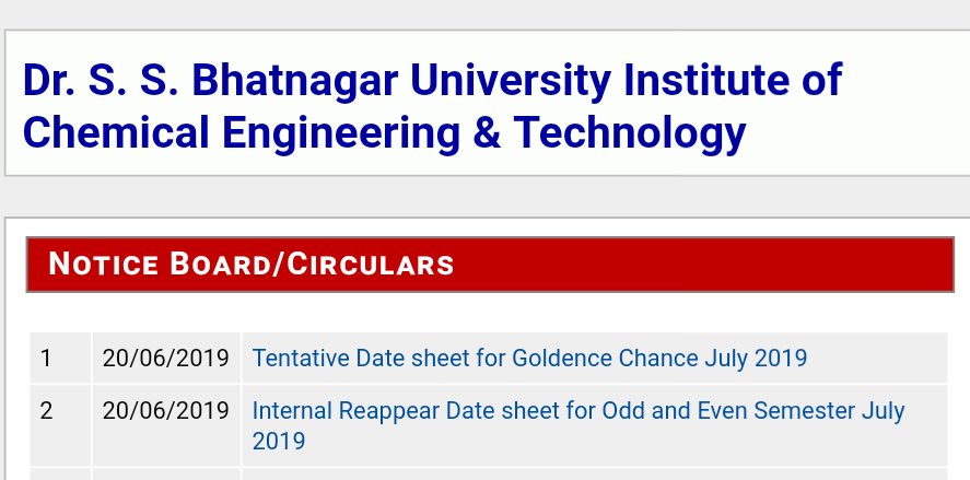 UICET_ChemEng's tweet photo. We have a very important update for the students who are having their reappear examinations. The date sheet for the Internal examination of reappear is now available on the website of Dr SSBUICET under the notice board section. https://t.co/HBtggFhrPQ
#DCETreappear #StudyHard https://t.co/A5WIO3AF94