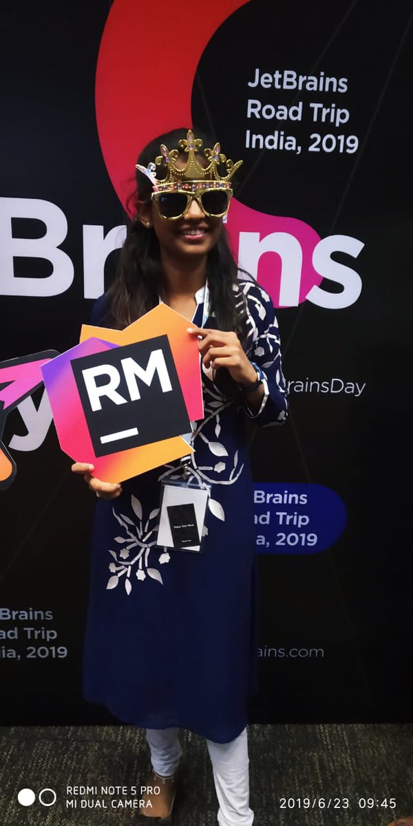 kaki_leela's tweet image. The best day has arrived yet. Happy to be a part of JetBrians Day 2019/Hyderabad. Lot more to learn today about some developer tools by JetBrains✌ #Excited #Coding #LoveForJava #womenInTech #jetbrains_india @jetbrains #jetbrainsday