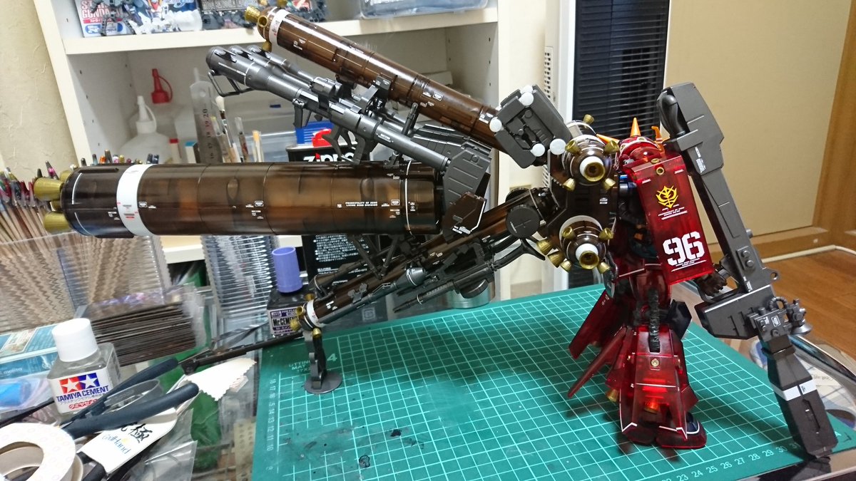 AL完売しました。 MG サイコ ザク Ver.Ka ハーフメカニカルクリア