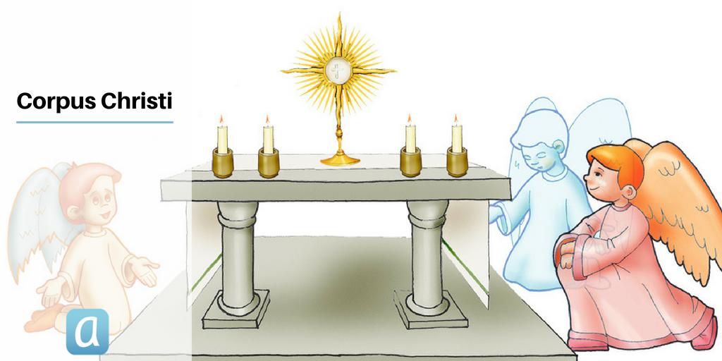 🥳 ¡Feliz fiesta del #CorpusChristi! 

💬 "He aquí que yo estoy con vosotros todos los días hasta el fin del mundo". Mt 28, 20.