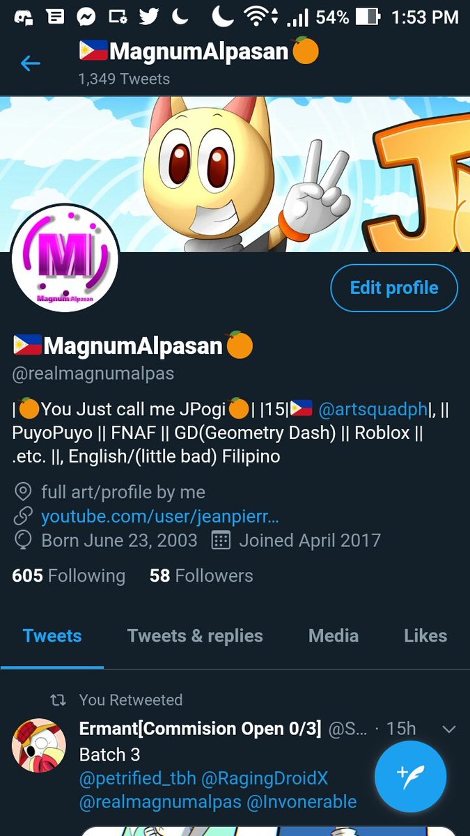 Magnumalpasan On Twitter Today Is My Birthday Where The - roblox geometry dash roblox