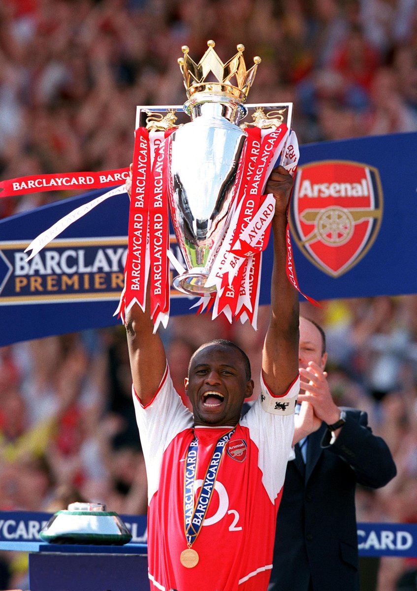 Happy Birthday to Arsenal legend and former captain Patrick Vieira! 