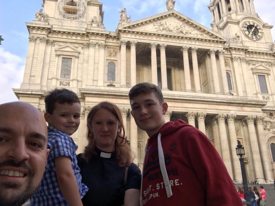 I was ordained with a 7 yr old &amp; whilst 6 months pregnant.  There are many days when it’s hard to juggle everything, but there are more days when I know that being a wife &amp; a parent makes me a better priest than I’d be otherwise. #MinistryMum